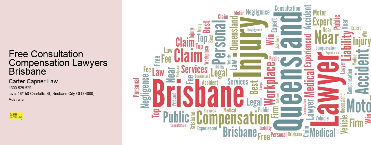 Free Consultation Compensation Lawyers Brisbane